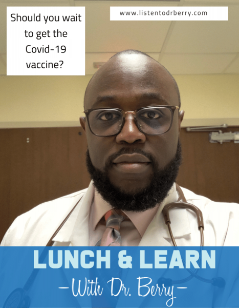 Covid-19, pandemic, COVID-19 vaccine, lunch and learn